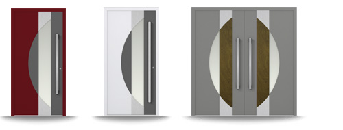 Aluminium-Hautür-Serie Cedrus